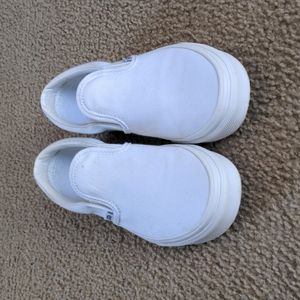 Boys White Vans